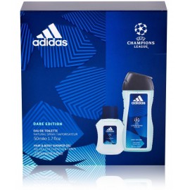 Adidas UEFA Champions League Dare Edition rinkinys vyrams (50 ml. EDT + 250 ml. dušo gelis)