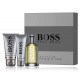 Hugo Boss Bottled rinkinys vyrams (100 ml. EDT + 50 ml. dušo gelis + 75 ml. balzamas po skutimosi)