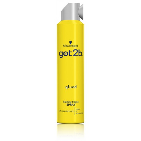 Schwarzkopf got2b Glued Blasting Freeze Spray лак для волос сверхсильной фиксации