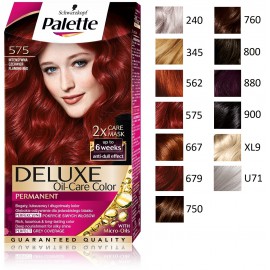 Schwarzkopf Palette Deluxe Oil-Care Color ilgalaikiai plaukų dažai