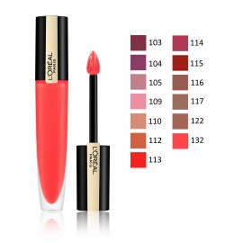 L'oreal Rouge Signature Lipstick skysti lūpų dažai 7 ml.