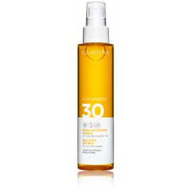 Clarins Sun Care Body Oil-in-Mist SPF 30 kūno apsauga nuo saulės 150 ml.