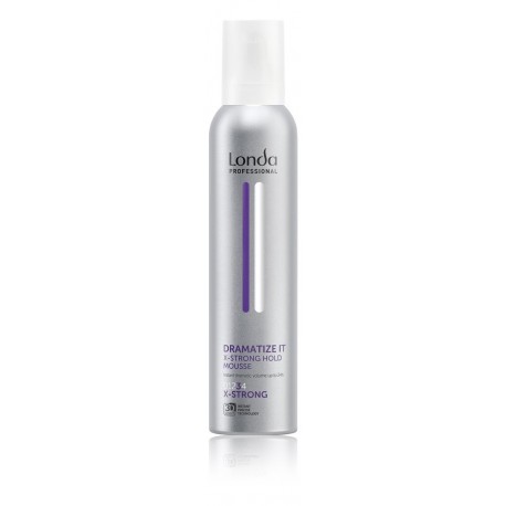 Londa Professional Dramatize It X-Strong Hold Mousse itin stiprios fiksacijos plaukų putos