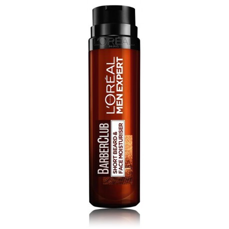 L'oreal Men Expert Barber Club Short Beard Moisturiser barzdos ir veido drėkiklis 50 ml.