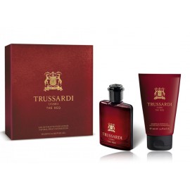 Trussardi Uomo The Red rinkinys vyrams (50 ml. EDT + 100 ml. dušo gelis)