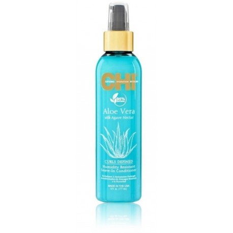 CHI Aloe Vera Leave-In Conditioner purškiamas kondicionierius garbanotiems plaukams 177 ml.