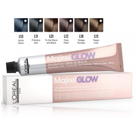 L'oreal Professionnel Majirel Glow Light Base ilgalaikiai profesionalūs plaukų dažai 50 ml.