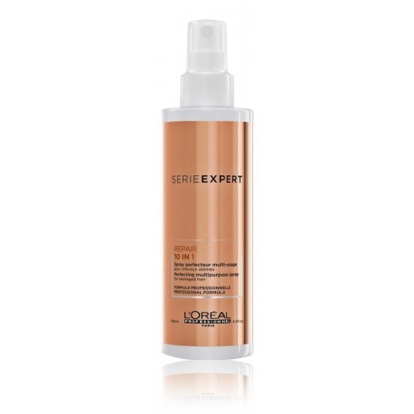 Loreal Professionnel Serie Expert Absolut Repair Gold Quinoa + Protein 10 in 1 atkuriamasis purškiklis 190 ml.