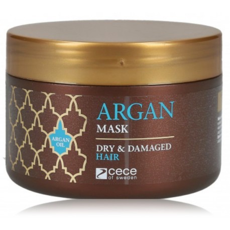 CeCe of Sweden Argan kaukė sausiems ir pažeistiems plaukams 250 ml.