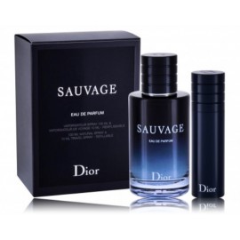 Dior Sauvage rinkinys vyrams (100 ml. EDP + 10 ml. EDP)