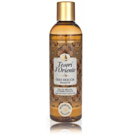 Tesori D Oriente Argan and Sweet Cyperus Oils dušo aliejus 250 ml.