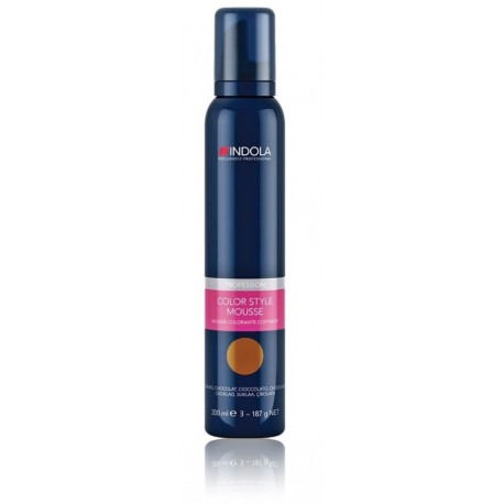 Indola Profession Color Style Mousse dažančios plaukų putos 200 ml.