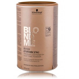 Schwarzkopf Professional BlondMe Premium Lightener 9+ šviesinamieji milteliai plaukams 450 g.