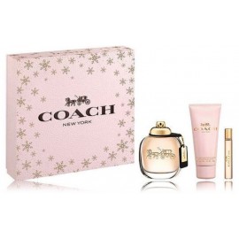 Coach Coach The Fragrance rinkinys moterims (90 ml. EDP + 7,5 ml. EDP + 100 ml. kūno losjonas)
