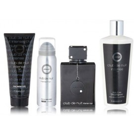 Armaf Club de Nuit Intense Man rinkinys vyrams (105 ml. EDT + 50 ml. dezodorantas + 100 ml. dušo gelis + 250 ml. šampūnas)